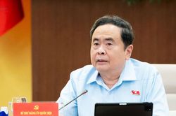 Bí thư Đảng ủy Quốc hội, Chủ tịch Quốc hội Trần Thanh Mẫn chủ trì Hội nghị về sắp xếp bộ máy và công tác cán bộ