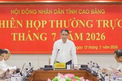 Cao Bằng: Thường trực HĐND tỉnh cho &yacute; kiến nhiều nội dung quan trọng tại phi&ecirc;n họp th&aacute;ng 7/2026