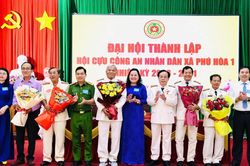 Các xã, phường phía Đông Đắk Lắk hoàn thành tổ chức Đại hội Hội Cựu CAND