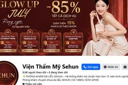 Xử phạt và đình chỉ hàng loạt cơ sở y tế, thẩm mỹ hoạt động 'chui'