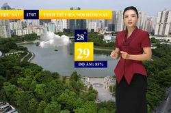 Dự báo thời tiết sáng | 17/07/2026