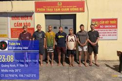 Bắt 7 nghi phạm cướp tài sản, gây rối trật tự công cộng ở Quảng Ninh