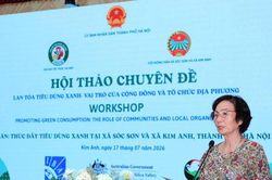 Xây dựng hệ sinh thái tiêu dùng xanh từ cộng đồng