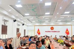 Phường Yên Hòa bảo đảm tái định cư, tạo thuận lợi trong giải phóng mặt bằng Vành đai 2,5