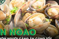 Đây là 4 nhóm người càng ăn ngao càng tốt cho sức khỏe