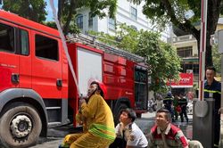 Thực tập sát thực tế, nâng cao năng lực ứng phó cháy lớn
