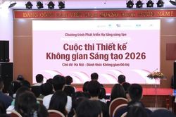 Hà Nội phát động Cuộc thi Thiết kế không gian sáng tạo 2026