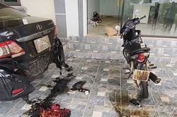 Bắt giữ đối tượng ph&oacute;ng hỏa đốt &ocirc;t&ocirc; h&agrave;ng x&oacute;m