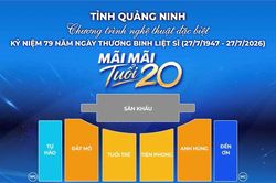 Quảng Ninh: Chương tr&igrave;nh nghệ thuật 'M&atilde;i m&atilde;i tuổi 20' được cấp miễn ph&iacute; v&eacute; v&agrave; kiểm so&aacute;t bằng m&atilde; QR