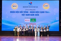 Nhà xuất bản Giáo dục Việt Nam vào Top 20 Nhãn hiệu nổi tiếng Việt Nam năm 2026