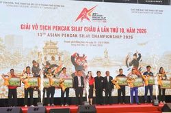 Khai mạc Giải vô địch Pencak Silat châu Á tại Đồng Nai