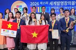 Hai dự án của học sinh Đắk Lắk giành Huy chương Vàng tại WICO 2026