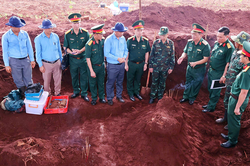 Đồng Nai: Phát hiện nhiều di vật, nghi có hài cốt liệt sĩ