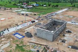 Tăng tốc thi công khu tái định cư vùng thiên tai phía Tây Gia Lai