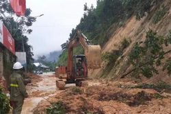 Công bố tình huống khẩn cấp trên đường Hồ Chí Minh đoạn qua tỉnh Tuyên Quang