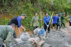 Sinh viên Bắc Ninh viết tiếp chuyện đẹp nơi biên giới