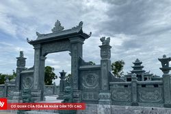 Xuất hiện 3 khu lăng mộ trái phép trên đất xã quản lý