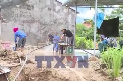 Người d&acirc;n Mường Than nỗ lực ổn định cuộc sống sau lũ dữ