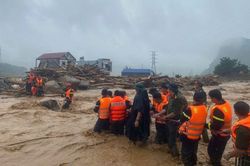 Mưa xối xả, 4 tỉnh miền n&uacute;i Bắc Bộ đối mặt nguy cơ lũ qu&eacute;t, sạt lở trong v&agrave;i giờ tới
