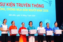 Phụ nữ Điện Biên xây dựng cộng đồng an toàn phòng chống mua bán người