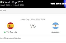 Nhận định bóng đá Tây Ban Nha và Argentina, 02h00 ngày 20/7 chung kết World Cup 2026