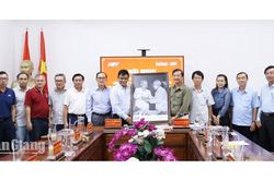 Báo và Phát thanh - Truyền hình An Giang triển khai thỏa thuận hợp tác toàn diện với HTV