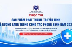 Phát động cuộc thi tôn vinh gương sáng phòng bệnh