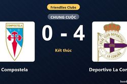 Deportivo La Coruna thắng đậm, Compostela nhận thất bại nặng nề