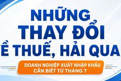 Infographic Những thay đổi về thuế, hải quan từ th&aacute;ng 7