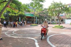 Tuyên truyền, hướng dẫn kỹ năng lái xe môtô, xe gắn máy an toàn cho 150 người dân