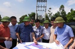 Lãnh đạo tỉnh kiểm tra tiến độ các dự án tại khu vực xã Na Dương và xã Lộc Bình