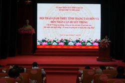 Hội thảo giảm thiểu tình trạng tảo hôn và hôn nhân cận huyết thống