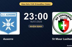 Nhận định Auxerre vs St Maur Lusitanos: đội hình dự kiến