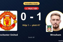 TRỰC TIẾPTrực tiếp Manchester United vs Wrexham: Hết hiệp 1, Wrexham dẫn 1-0