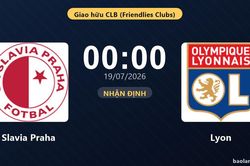 Nhận định Slavia Praha vs Lyon: đội h&igrave;nh dự kiến
