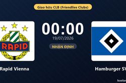 Nhận định Rapid Vienna vs Hamburger SV: đội h&igrave;nh dự kiến