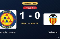 TRỰC TIẾPTrực tiếp Petro de Luanda vs Valencia: Petro de Luanda mở tỷ số