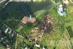 Tập trung giải phóng mặt bằng Khu công nghiệp Phù Ninh trên địa bàn xã Dân Chủ