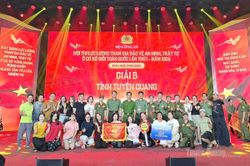 Công an tỉnh Tuyên Quang đoạt giải B tại Hội thi lực lượng tham gia bảo vệ ANTT ở cơ sở giỏi toàn quốc, khu vực phía Bắc