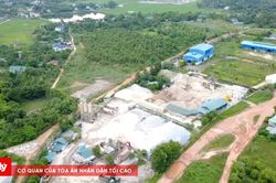 Tam Dương (Phú Thọ): Trạm trộn bê tông Sông Hồng Vĩnh Phúc hoạt động trái quy định?