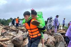Lực lượng Công an nhân dân chủ động ứng phó với mưa lớn khu vực miền núi Bắc Bộ