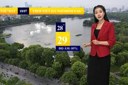 Dự báo thời tiết sáng | 18/07/2026