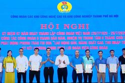 Khu công nghệ cao và khu công nghiệp Hà Nội phát động phong trào thi đua