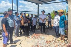 Xã Đất Mới xảy ra 4 vụ sạt lở đất