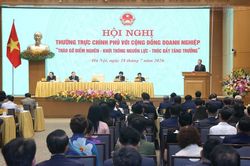 Thủ tướng: Xử l&yacute; đến c&ugrave;ng c&aacute;c vướng mắc của doanh nghiệp