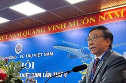 Thiếu tướng Phạm Ngọc Lãng tái đắc cử Chủ tịch Hội Hàng không - Vũ trụ Việt Nam