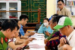 Xã Hát Môn tăng tốc 'làm sạch' dữ liệu đất đai