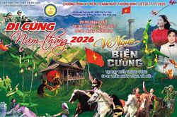 Liên đoàn Xiếc Việt Nam biểu diễn 'Vó ngựa biên cương' tri ân lực lượng Bộ đội Biên phòng