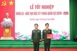 Thủ khoa Học viện Quân y và khát vọng cống hiến