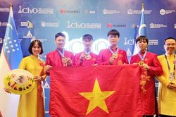 Việt Nam lập cú đúp thành tích tại Olympic khoa học quốc tế
